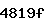 Confirmation Code